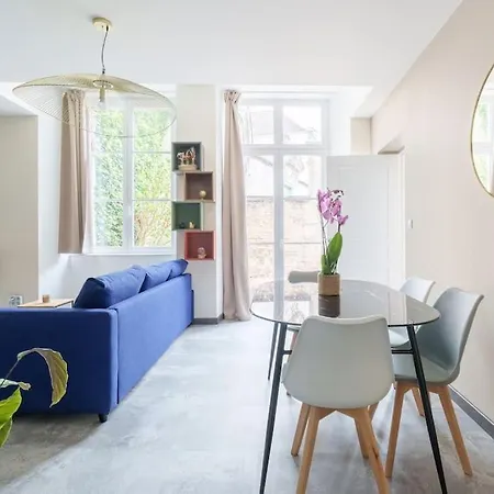 Appartement Lumineux Avec Cour Chaumont  Extérieur photo