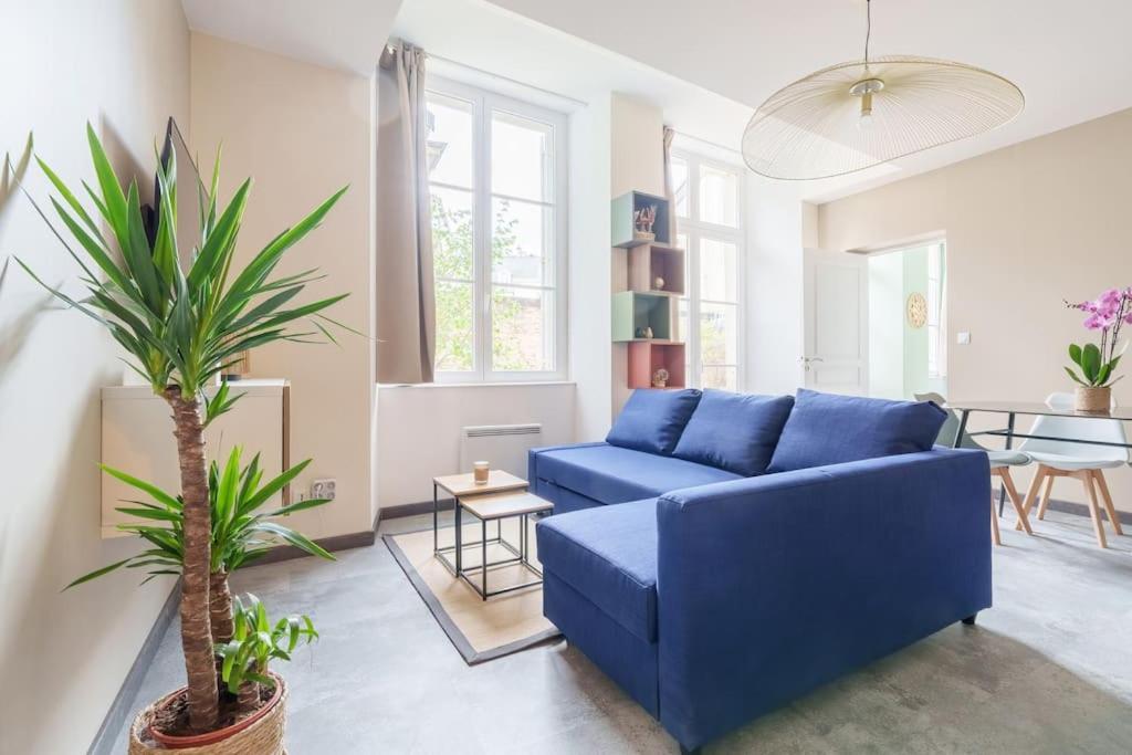Appartement Lumineux Avec Cour